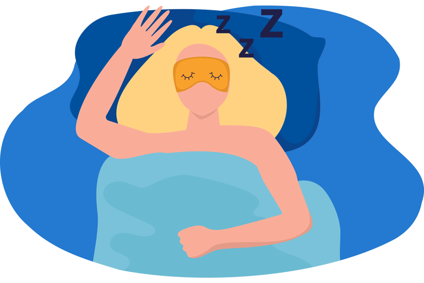 mascara de dormir